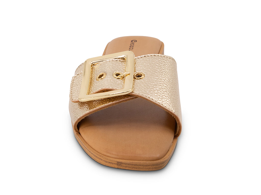 view of the upper and toe from the front