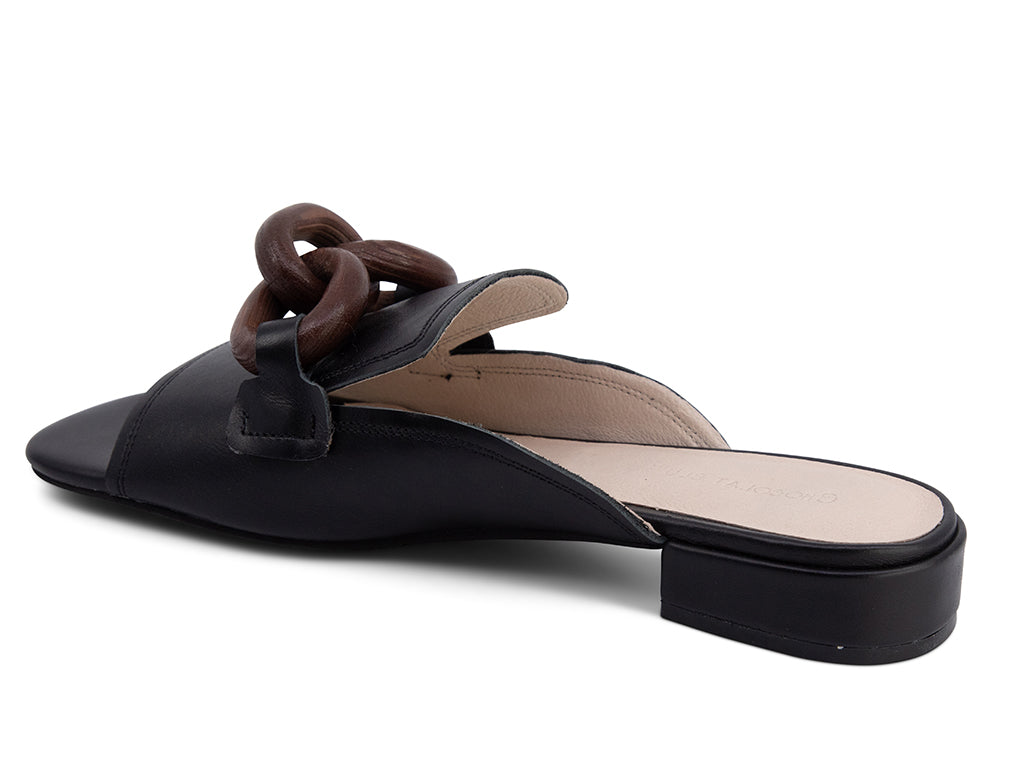 Bell_Black Leather_back and side angle view