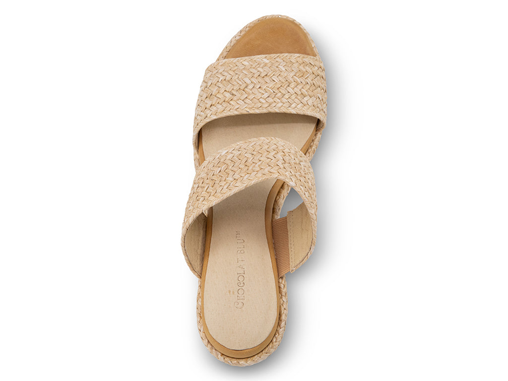 Ilaria_Natural Raffia_top upper view