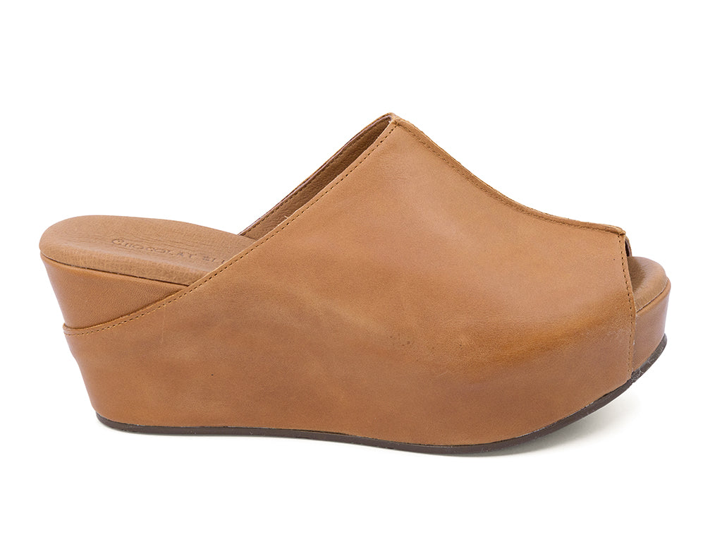 wedge slide with reversed stitched - outer side