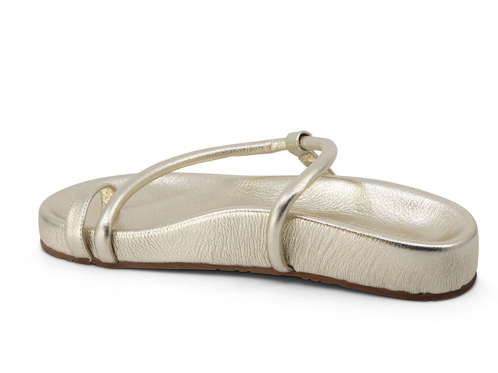 Zina_Gold Leather_back side view