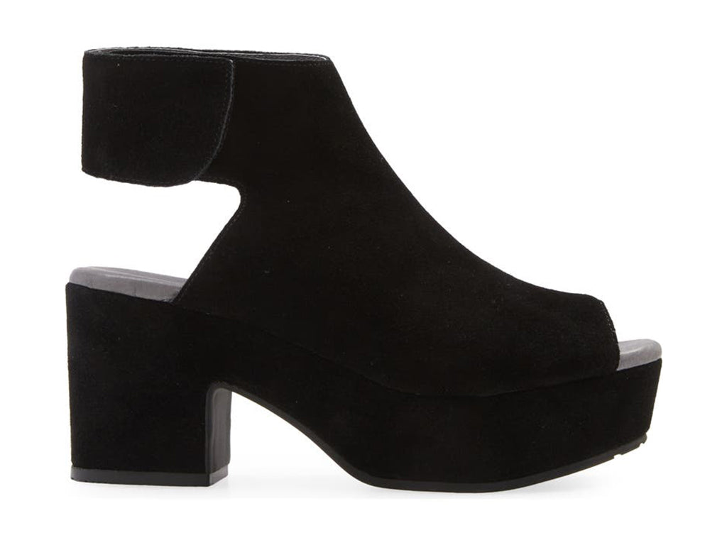 Gabby Black Suede Sandals